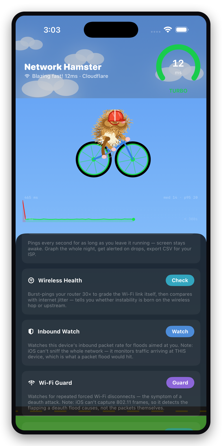 Advanced tools: Wireless Health, Inbound Watch, and Wi-Fi Guard